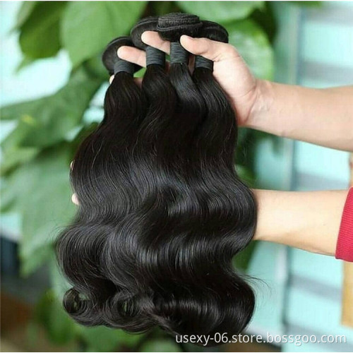 10A Mink Brazilian Hair,Raw Virgin Cuticle Aligned Hair, Free Sample Virgin Brazilian Human Hair Bundles With Closure